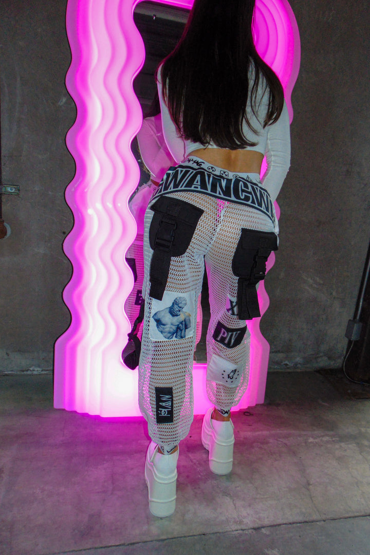 Tokyo Sector Joggers - White
