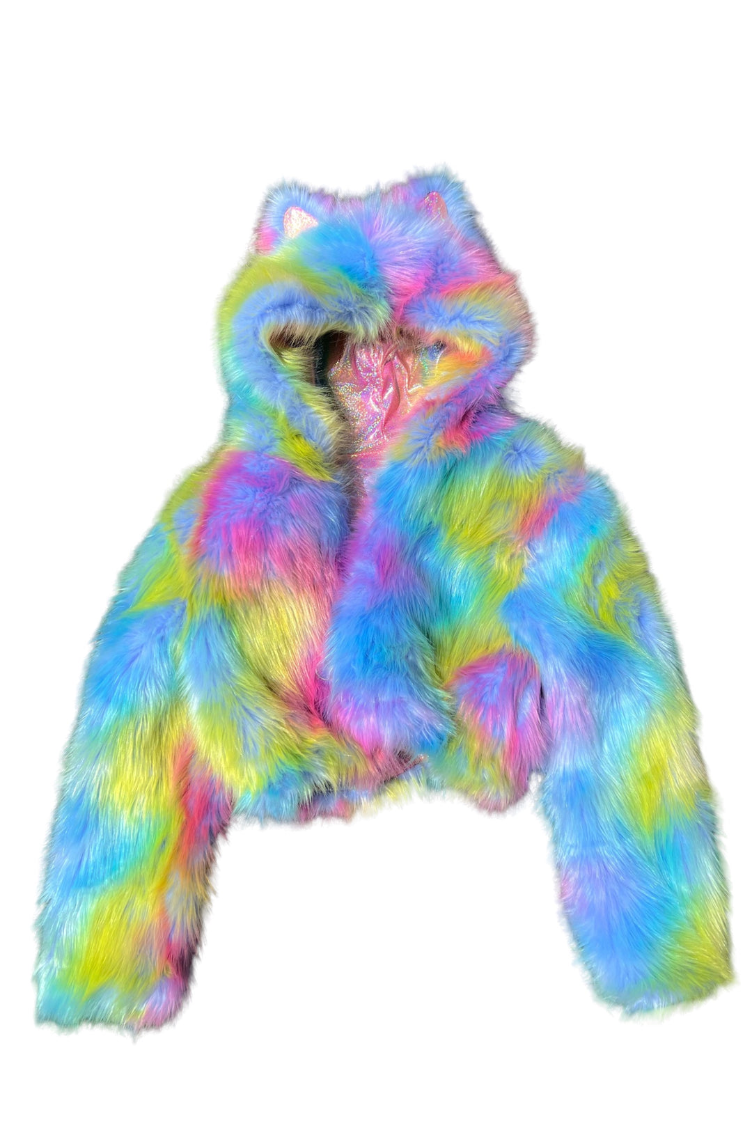 Pryzmatic Kitty Crop Coat