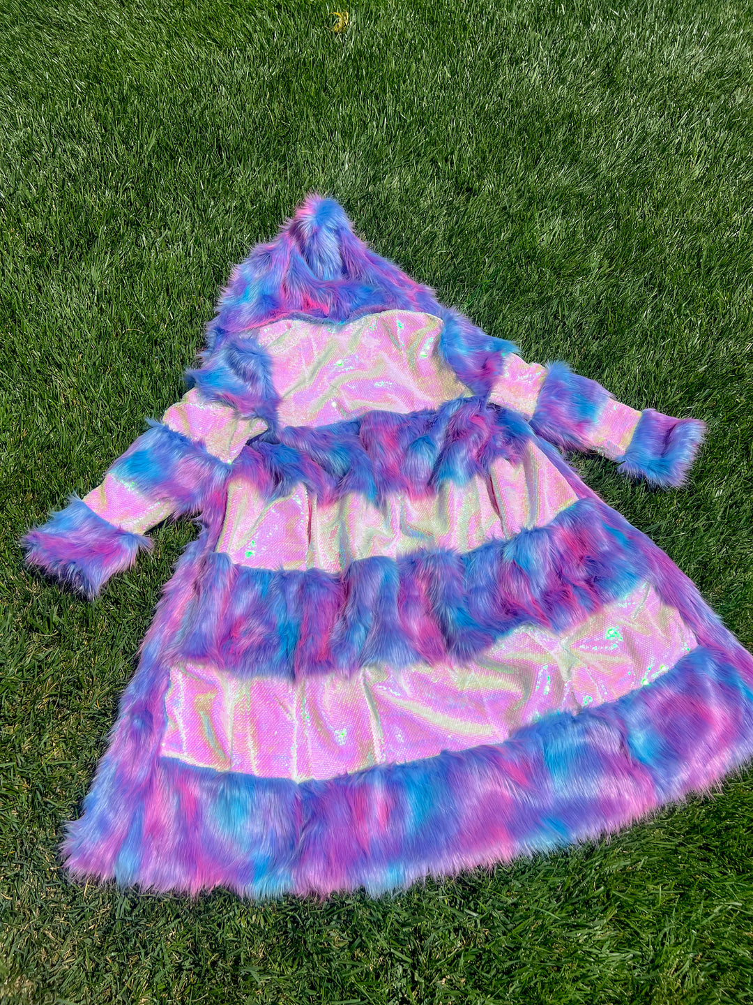 Fairy Floss Sequin Coat