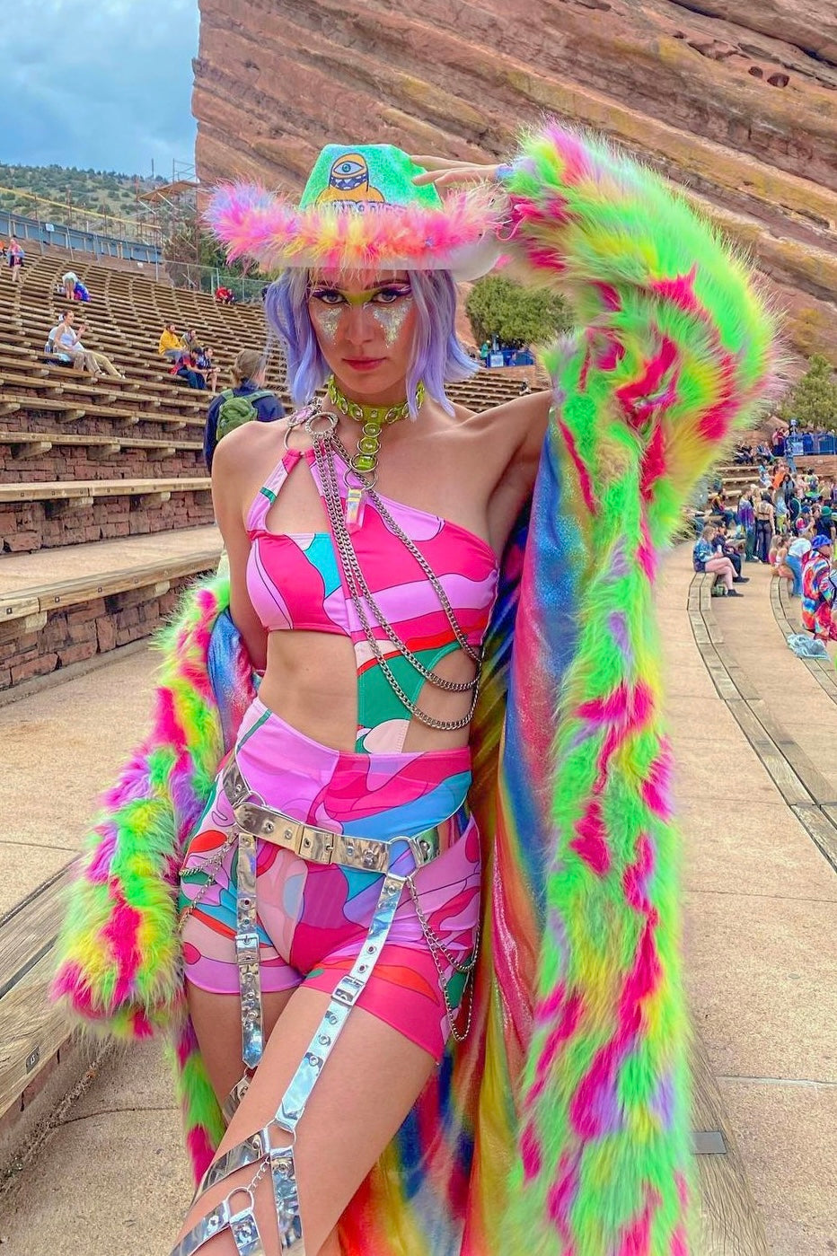 Exotica Faux fur Coat