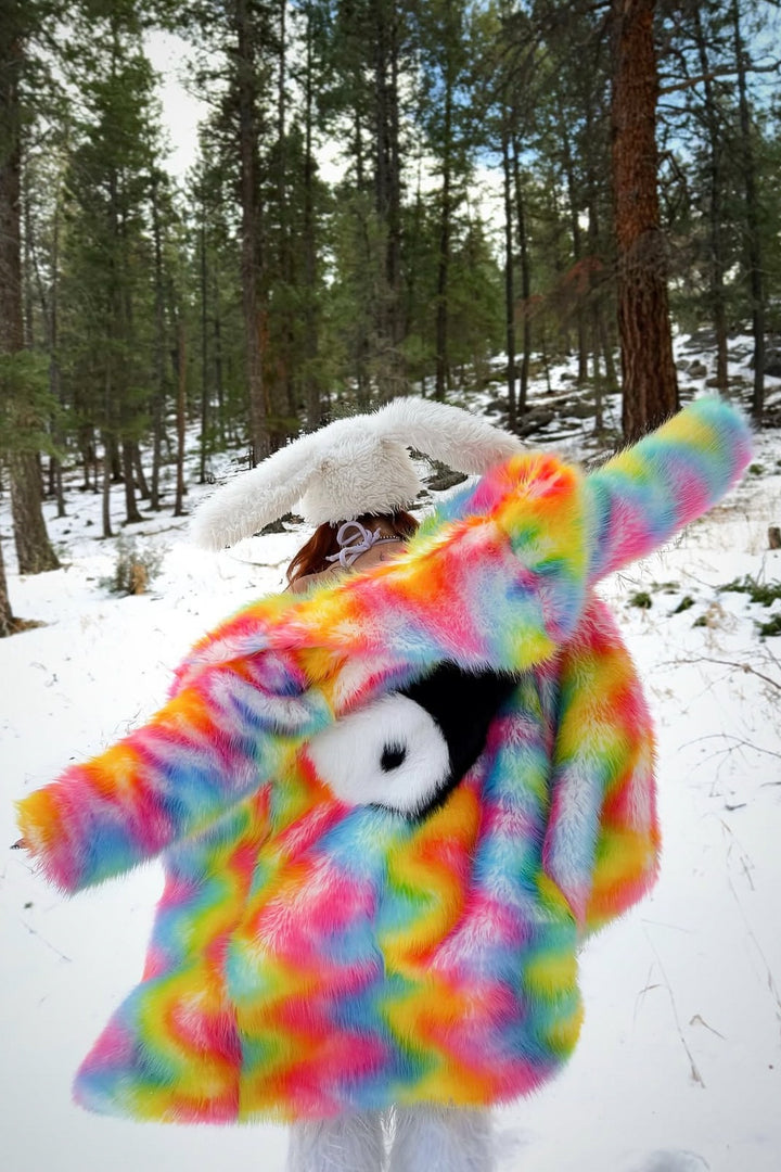 Yin Yang Coat - Prismatic