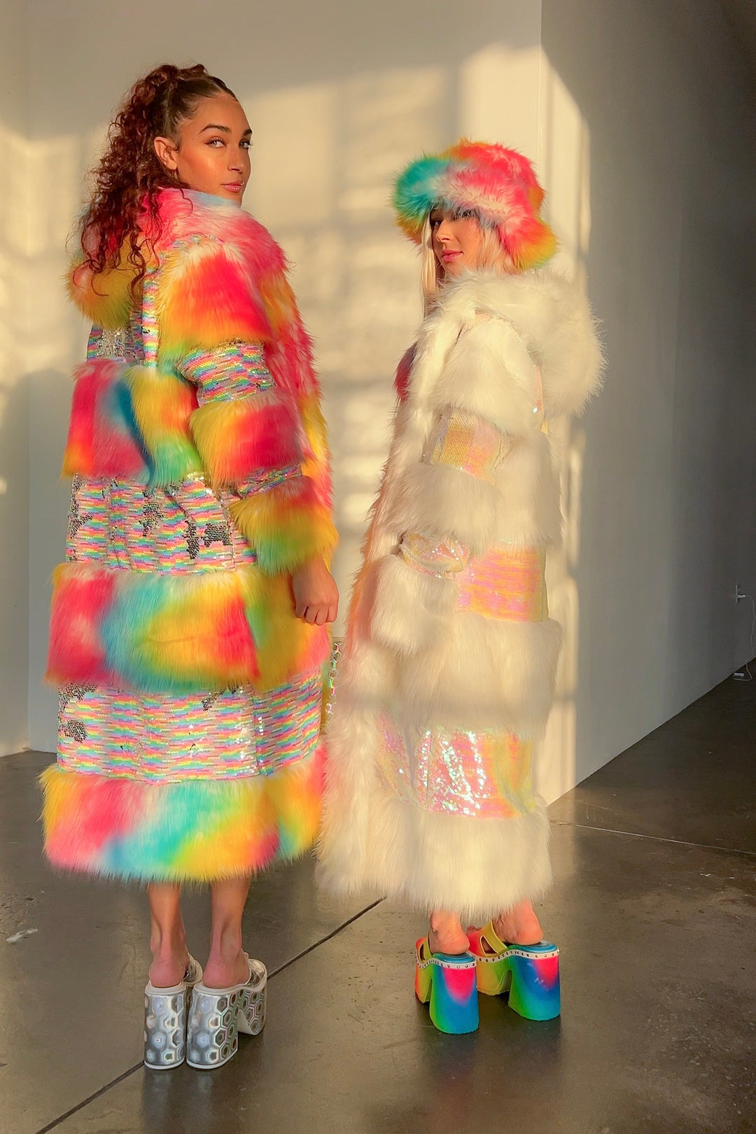 Discotech Fur Coat