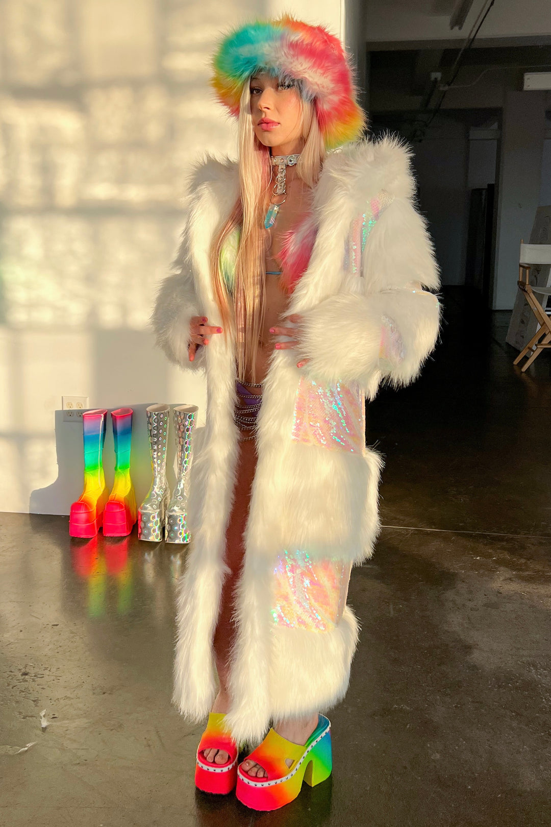 Cloud 9 Fur Coat