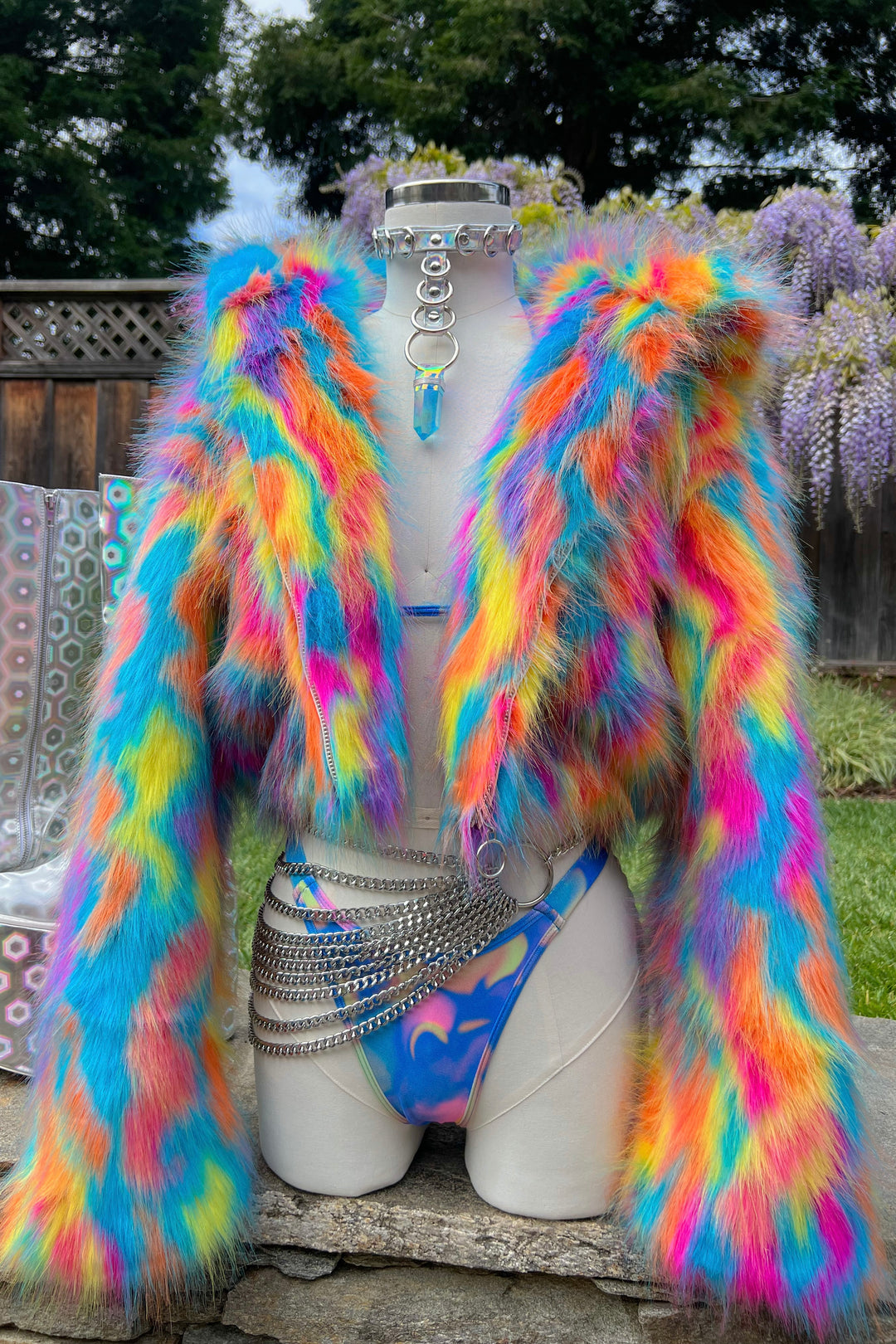 Funfetti Crop Coat