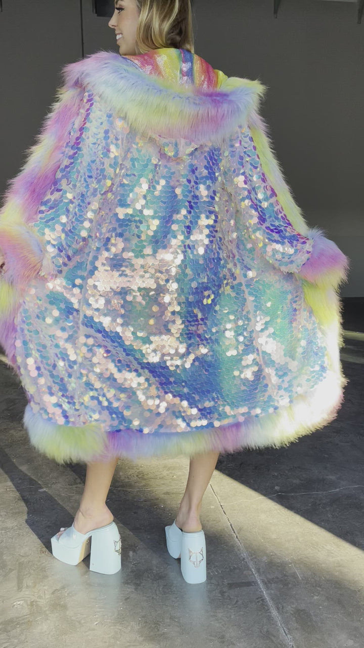 Odessa Sequin Coat