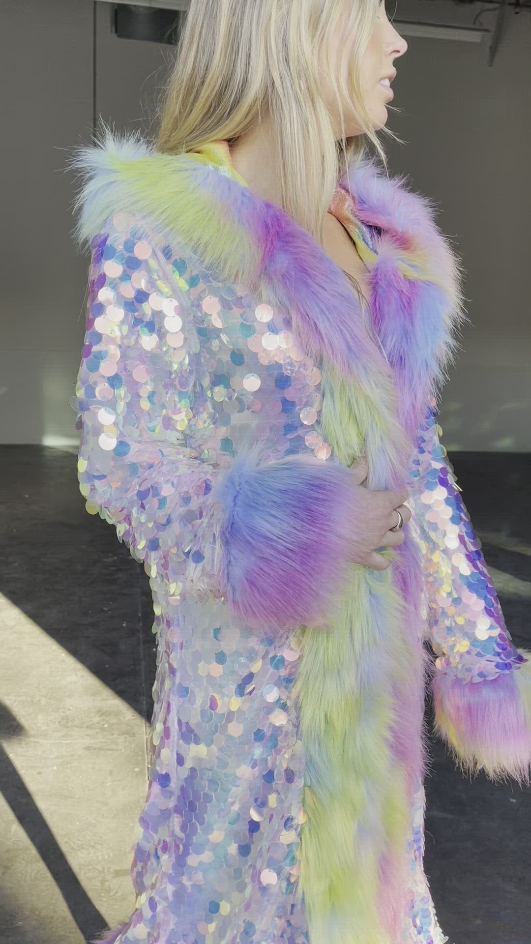 Odessa Sequin Coat