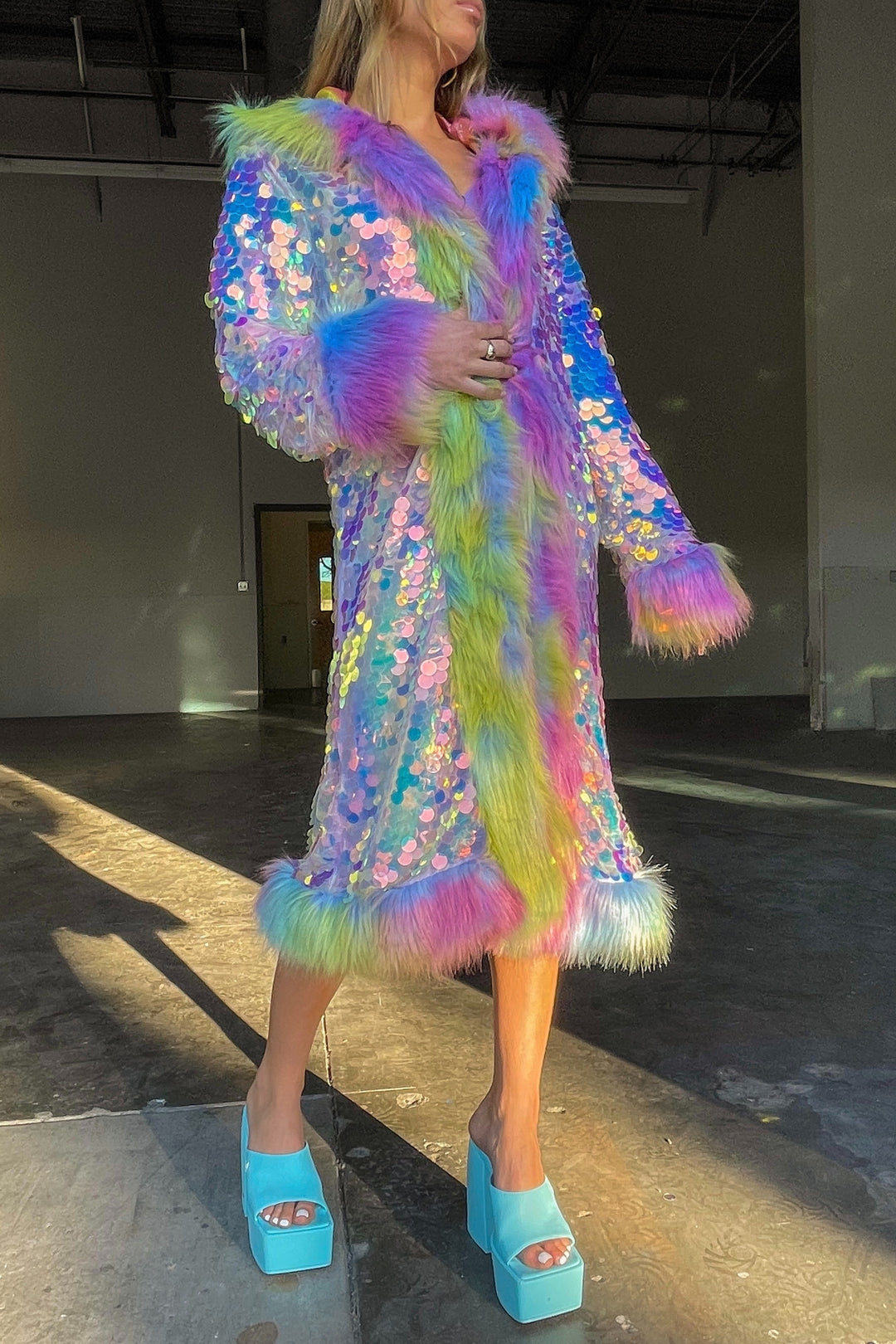 Odessa Sequin Coat