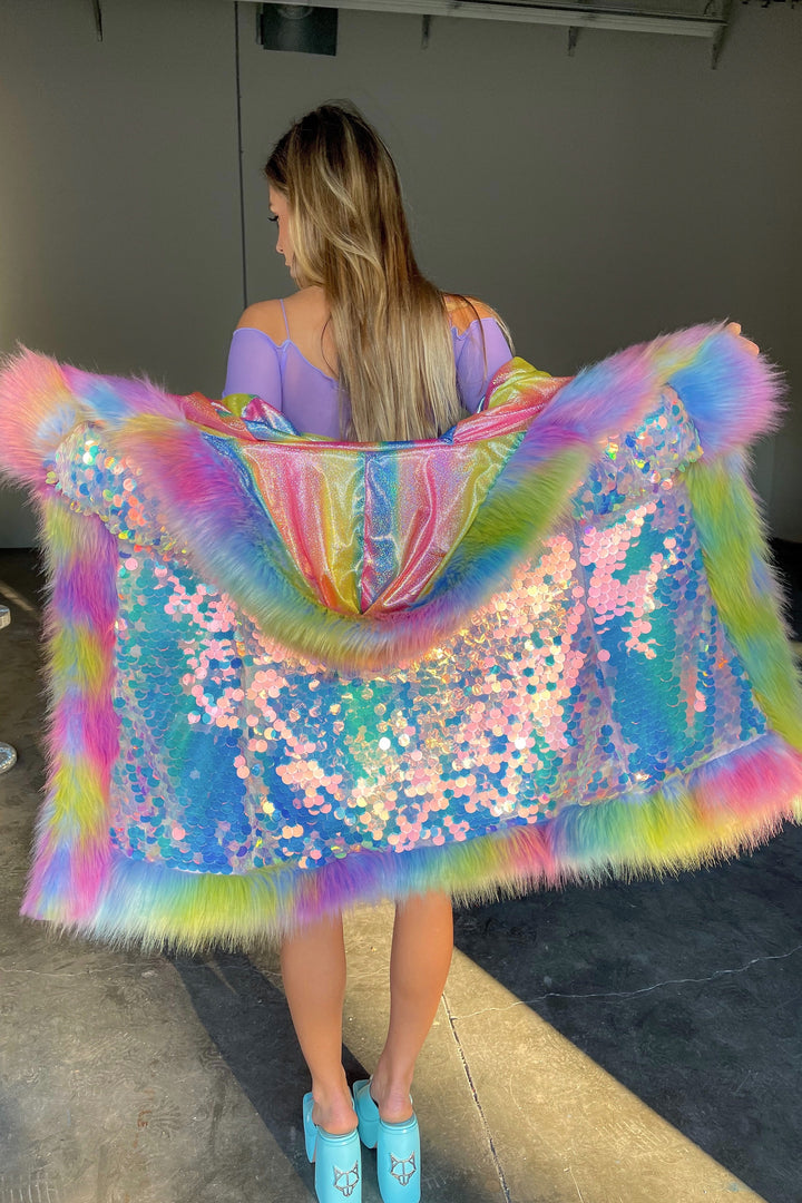 Odessa Sequin Coat