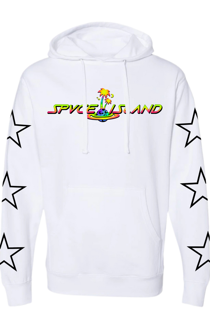 Space Island Planet Hoodie ☆ White