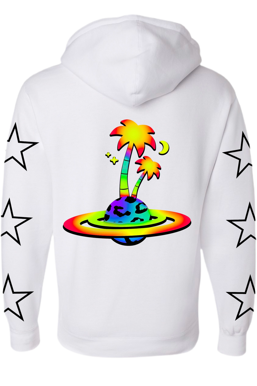 Space Island Planet Hoodie ☆ White