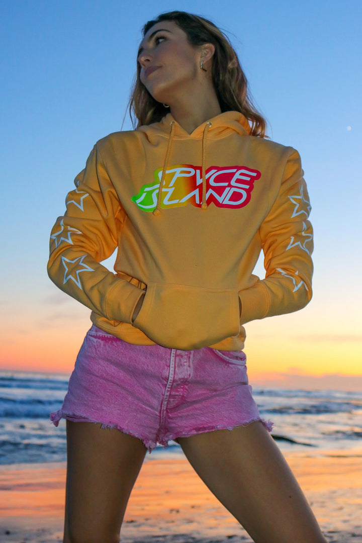 Space Island Bold Hoodie ☆ Melon