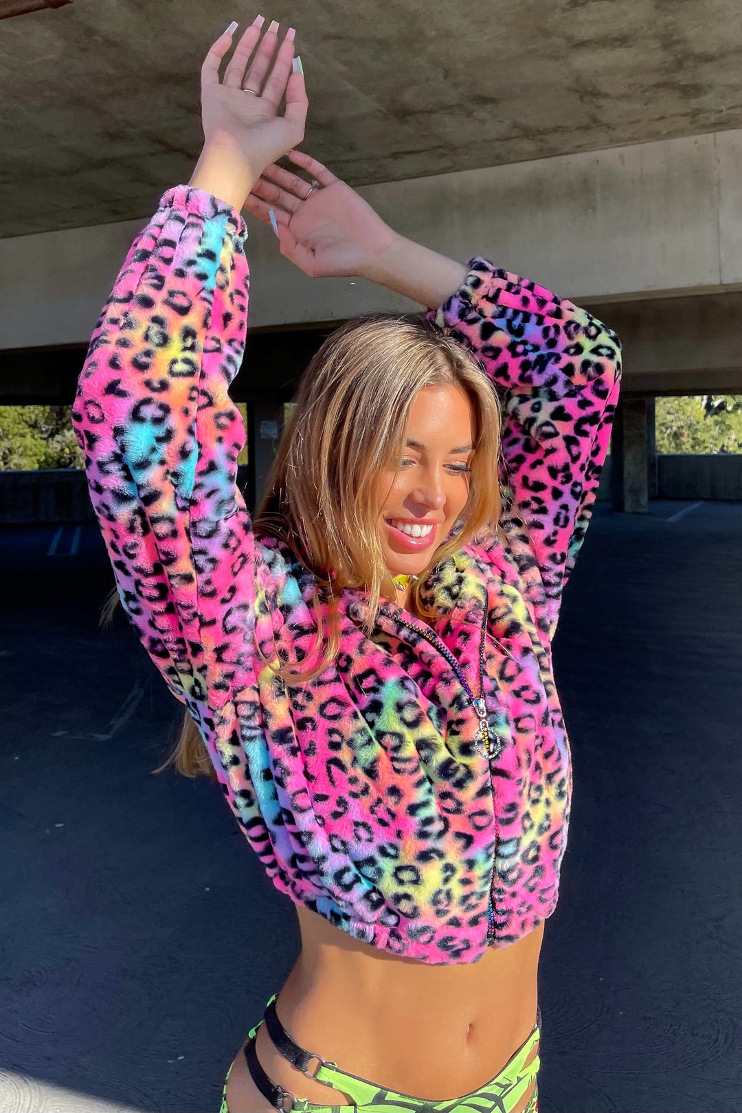 Rainbow Kitty Crop