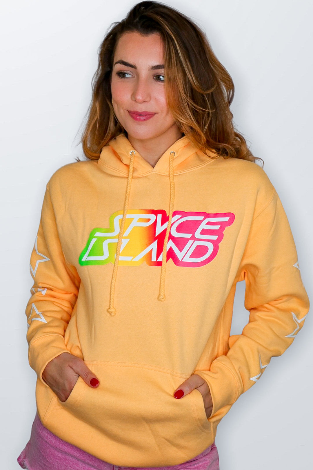 Space Island Bold Hoodie ☆ Melon