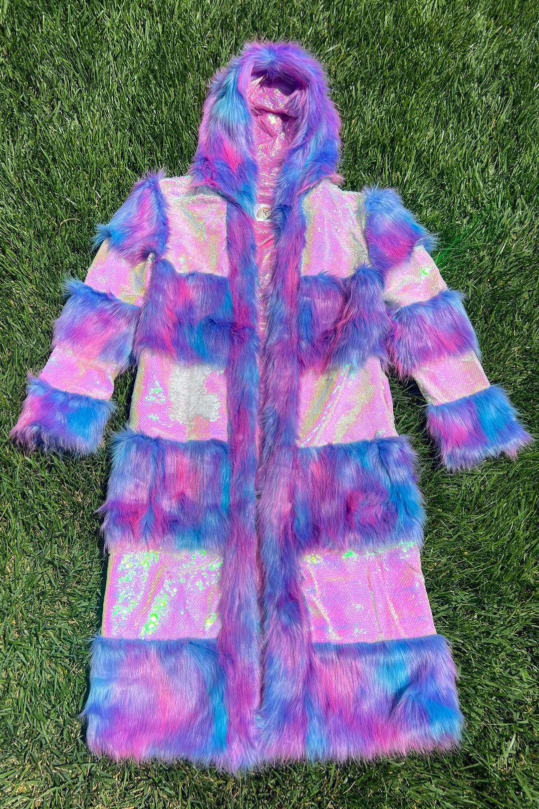 Fairy Floss Sequin Coat