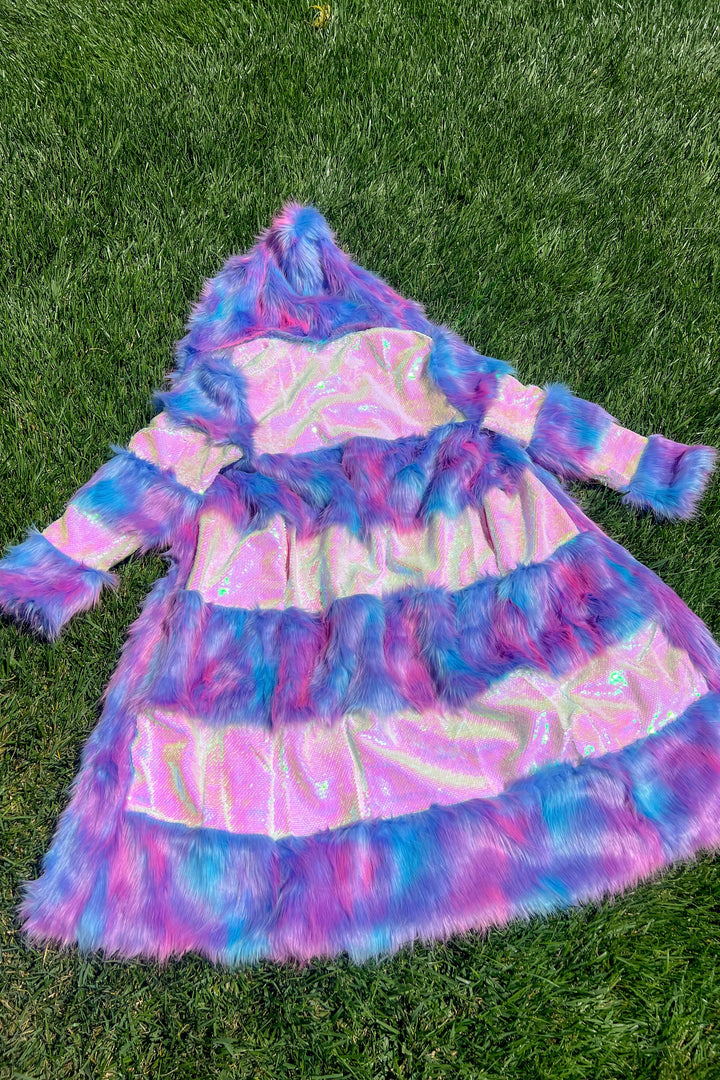 Fairy Floss Sequin Coat