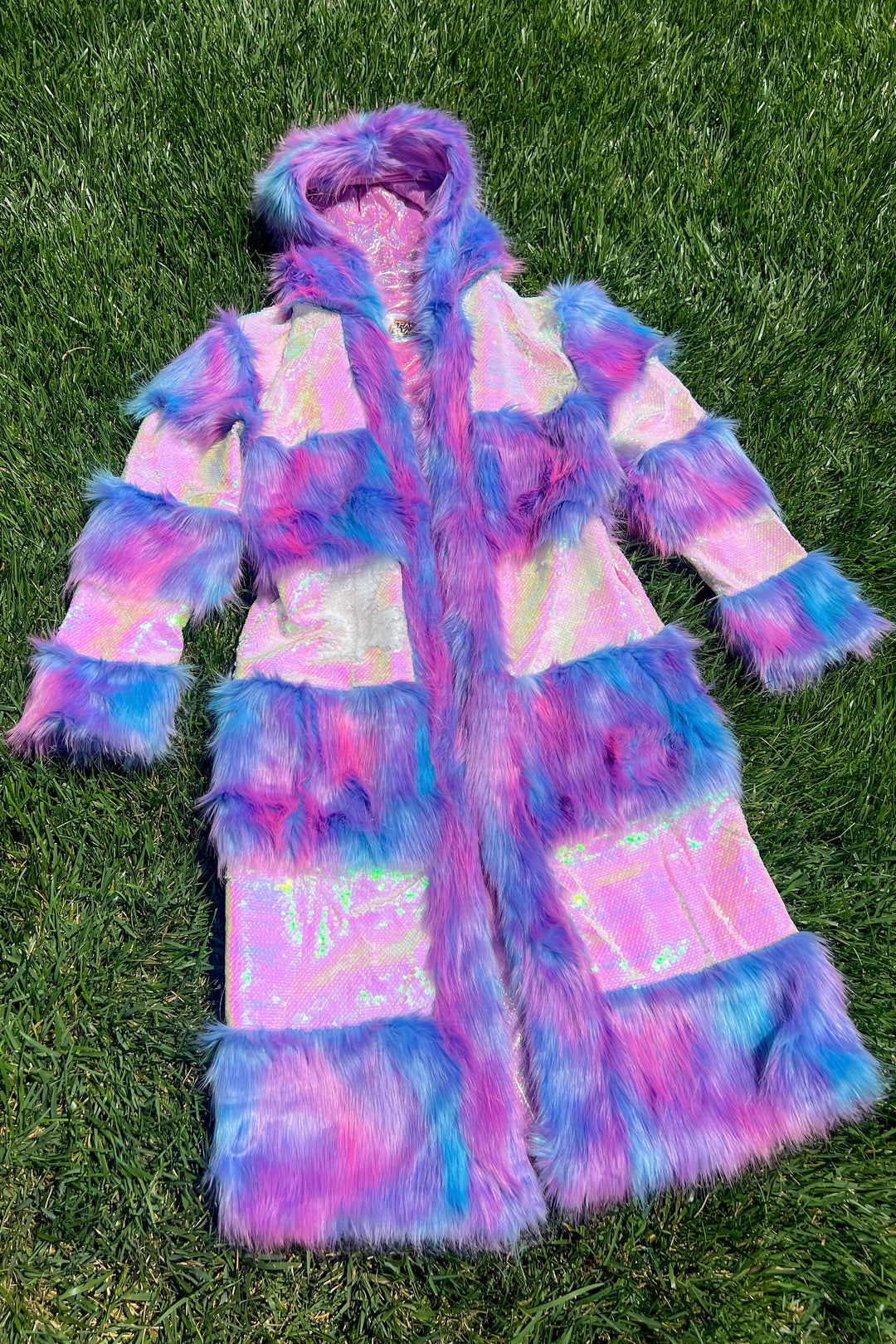 Fairy Floss Sequin Coat