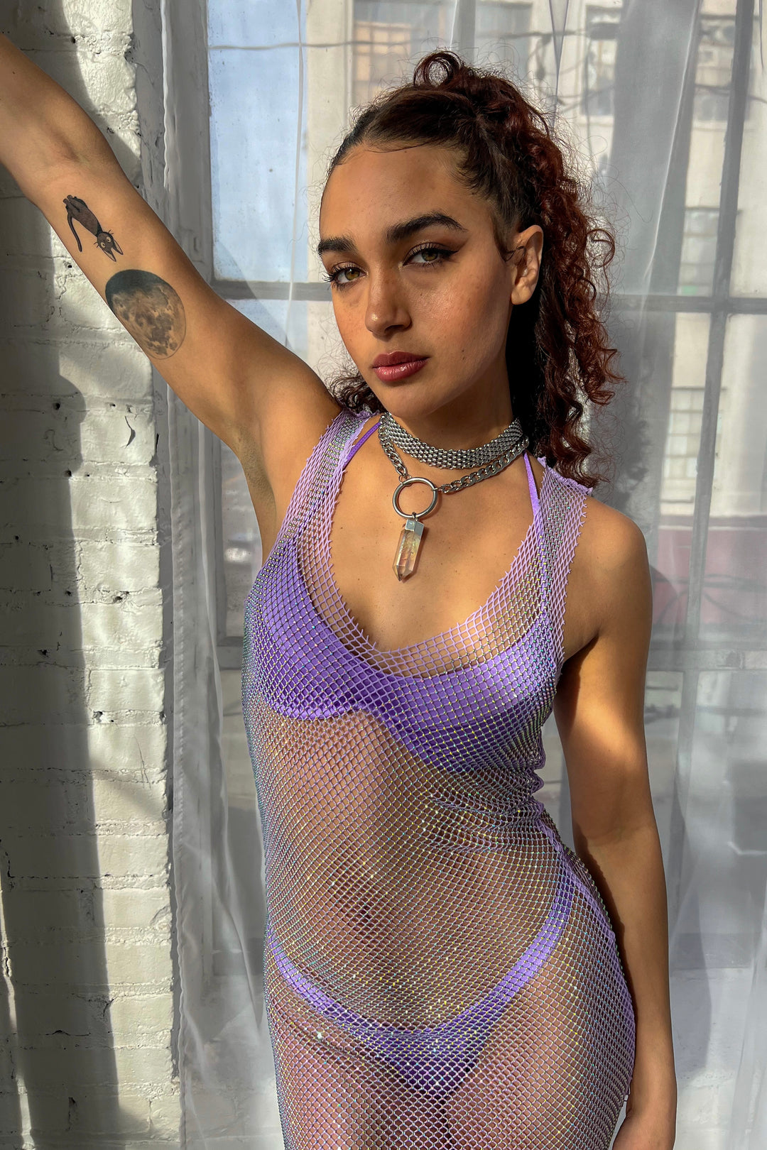 Sirena Mermaid Gown - Lilac
