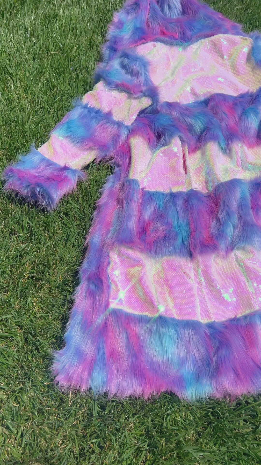 Fairy Floss Sequin Coat