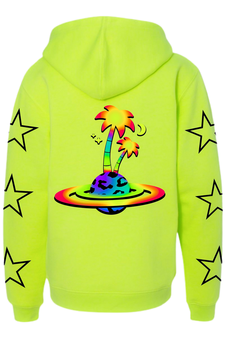 Space Island Planet Hoodie ☆ Highlighter